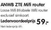 anwb zte mifi router