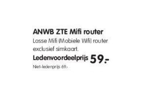 anwb zte mifi router