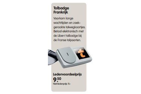 tolbadge frankrijk