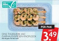 ons thuismerk asc garnalenspiesen knoflook