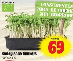 biologische tuinkers