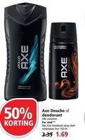 axe douche of deodorant