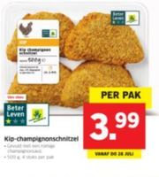 kip champignon schnitzel