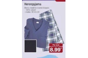 herenpyjama