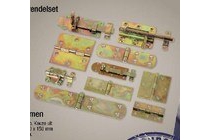 scharnieren en grendelset