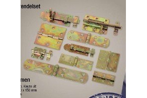 scharnieren en grendelset