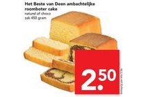 het beste van deen ambachtelijke roomboter cake