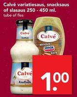 calve variatiesaus snacksaus of slasaus