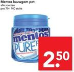 mentos kauwgom pot