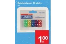 dobbelstenen 10 stuks