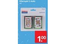 kaartspellen 2 stuks