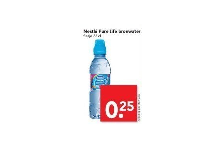 pure life bronwater