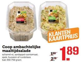 coop ambachtelijke maaltijdsalade