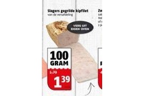 slagers gegrilde kipfilet