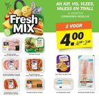 ah kip vis vlees valess en tivall 2 voor eur4 00