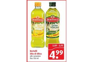 bertolli olio di oliva