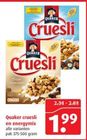 quaker cruesli en energymix