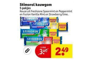 stimorol kauwgom
