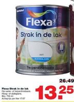 flexa strak in de lak