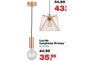 lucide hanglamp droopy