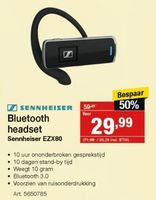 sennheiser ezx80 bluetooth headset