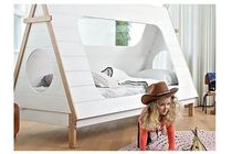 wood tipi boekenkast
