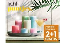 rustieke kaarsen