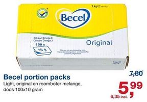 becel portion packs