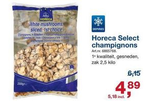 horeca select champignons