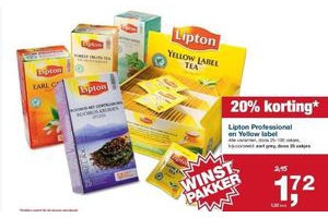 lipton professional en yellow label