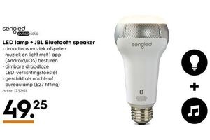 sengled led lamp jbl bluetooth speaker