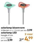 solarlamp led bloemvorm
