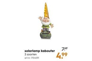 solarlamp kabouter