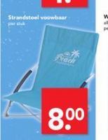 strandstoel vouwbaar