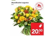 maandboeket augustus