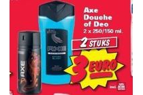 axe douche of deo