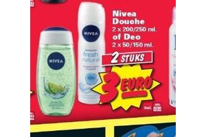 nivea douche of deo