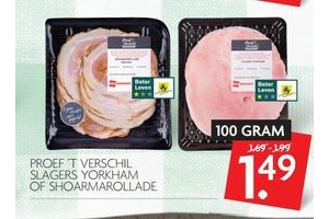proef t verschil slagers yorkham of shoarmarollade