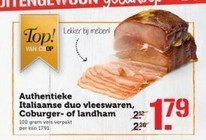authentieke italiaanse duo vleeswaren coburger of landham