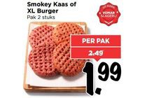 smokey kaas of xl burger