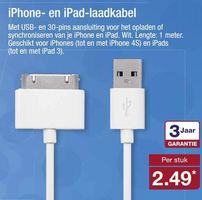 iphone en ipad laadkabel