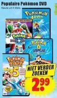 populaire pokemon dvd