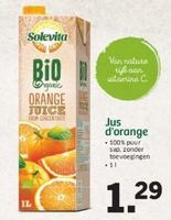 solevita bio orange juice
