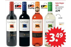gato negro wijn