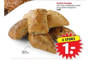 rustiek broodjes