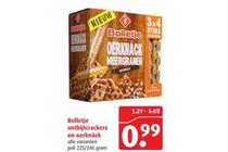bolletje ontbijtcrackers en oerknaeck