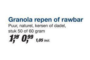 granola repen of rawbar