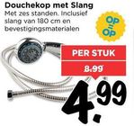 douchekop met slang