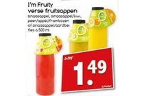 i m fruity verse fruitsappen