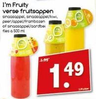 i m fruity verse fruitsappen